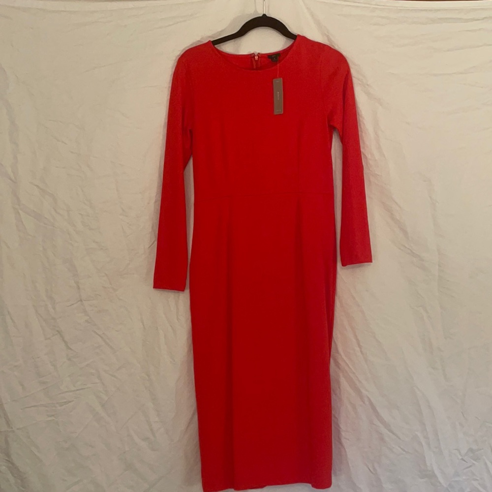JCrew midi dress! NWT Size 4